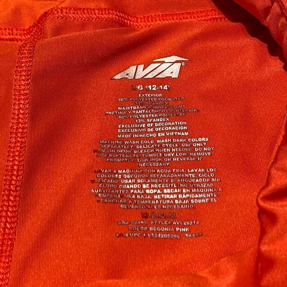 Avia Athletic shorts Orange - Picture 3 of 8